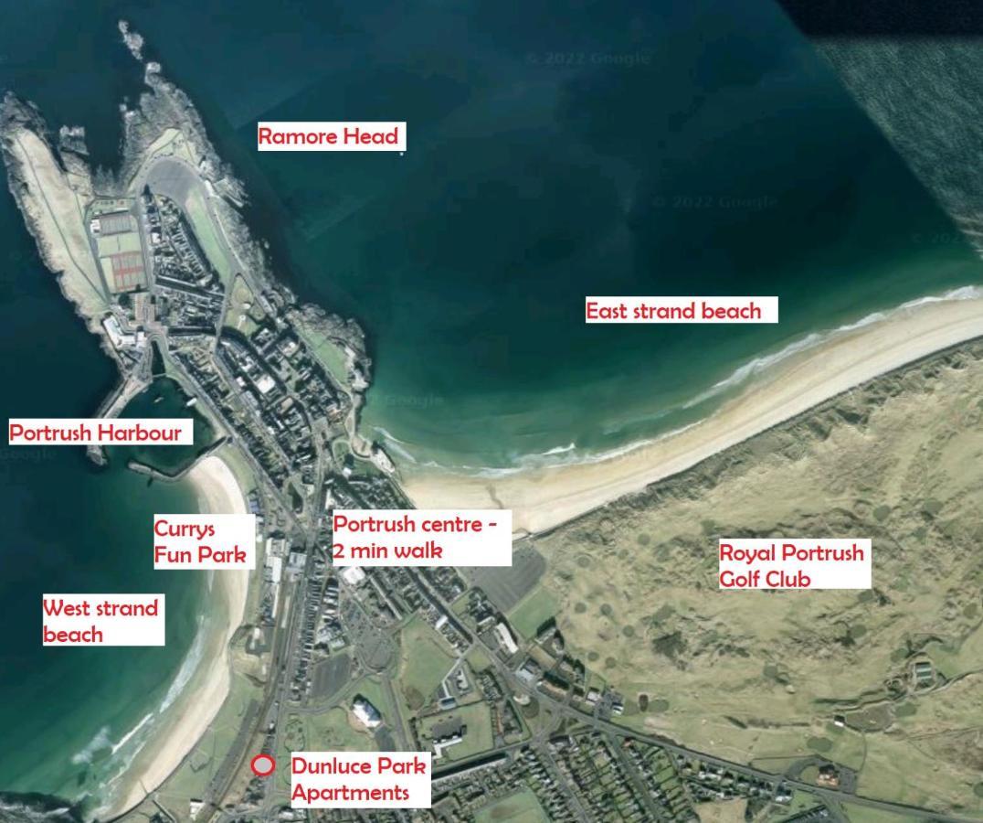 6 Dunluce Park - Portrush By The Sea Apartman Kültér fotó