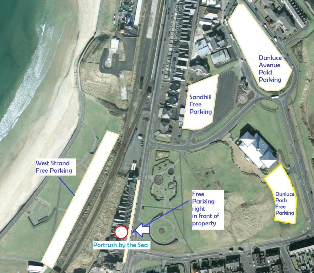 6 Dunluce Park - Portrush By The Sea Apartman Kültér fotó